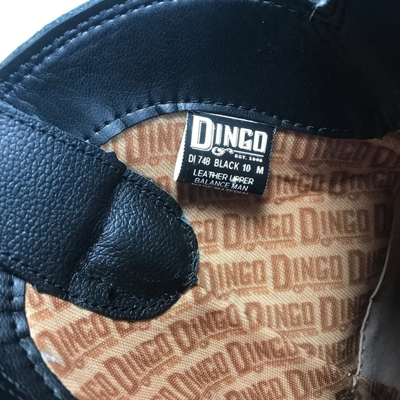 Dingo Primrose Western Boot in Black.  Sz: 10M - Picture 15 of 16